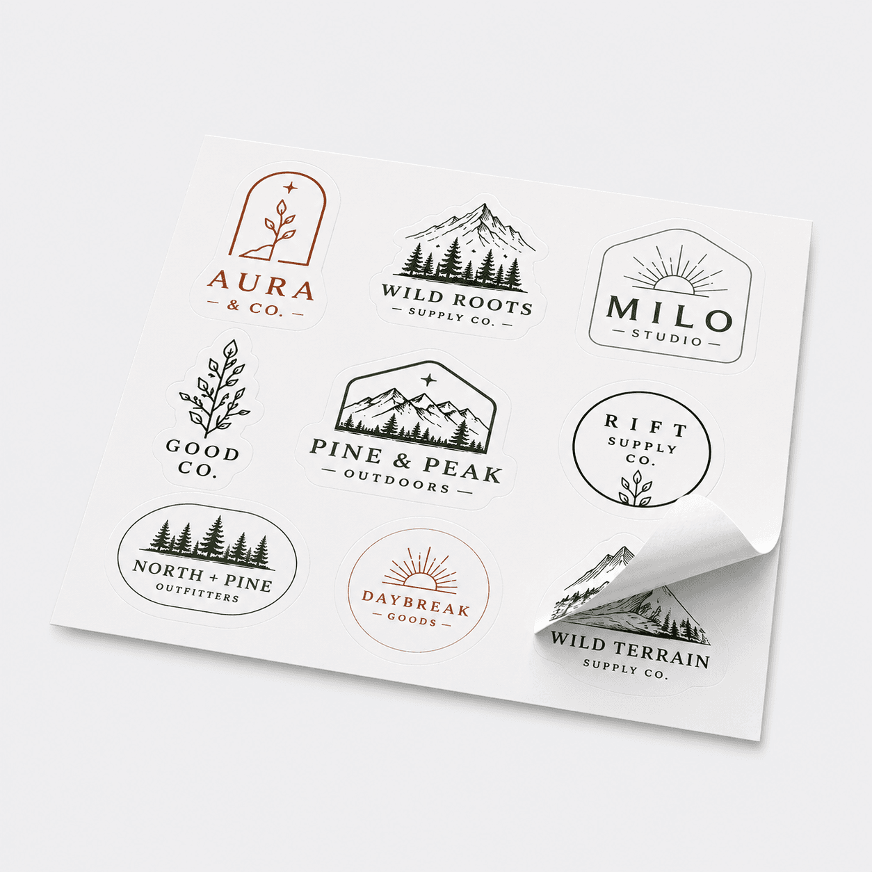 Kiss Cut Stickers