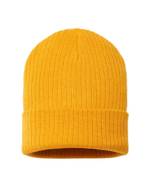 Sustainable Rib Cuffed Beanie