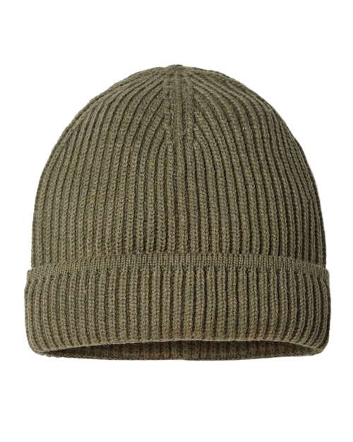 Sustainable Finish Edge Cuffed Beanie