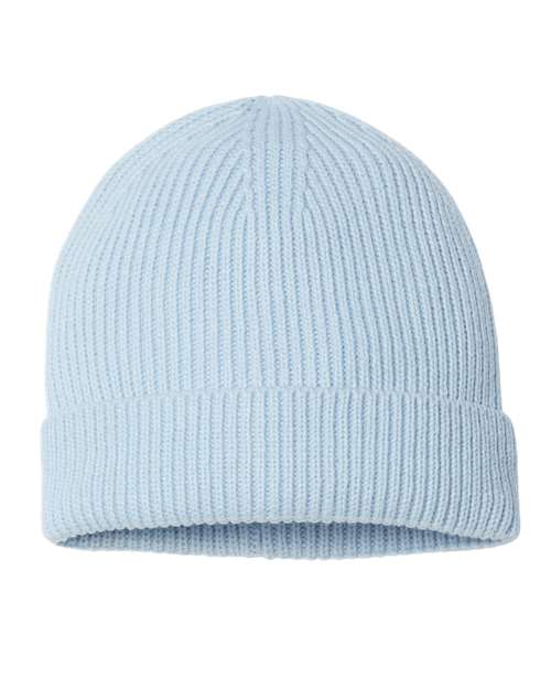 Sustainable Fine Rib Cuffed Beanie