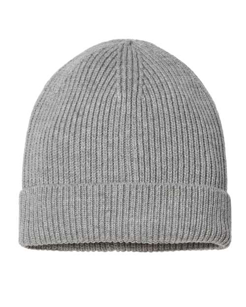 Sustainable Fine Rib Cuffed Beanie