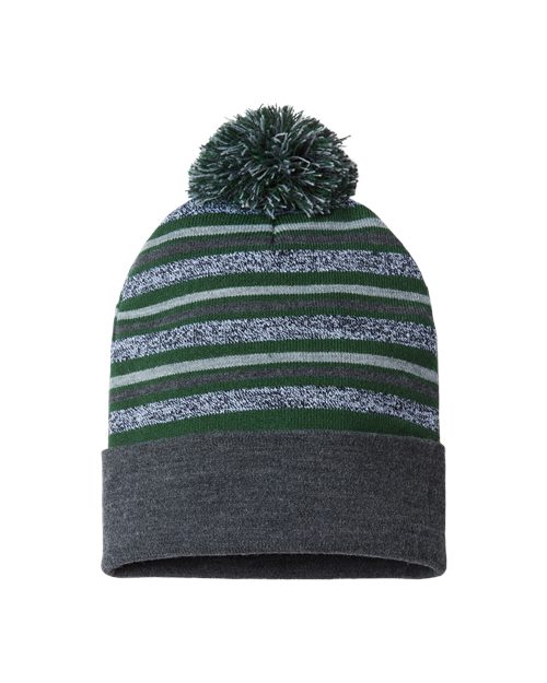 USA-Made Striped Beanie