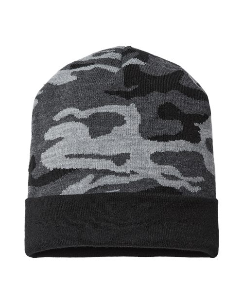 USA-Made Camo Cuffed Beanie