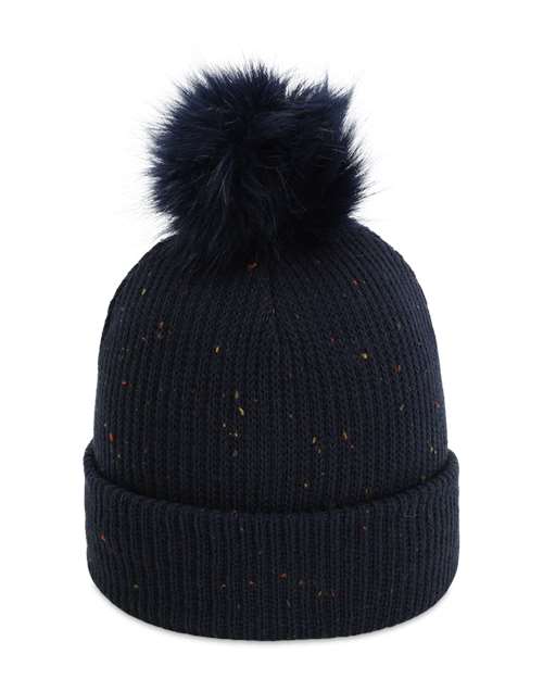 The Montage Pom Cuffed Beanie