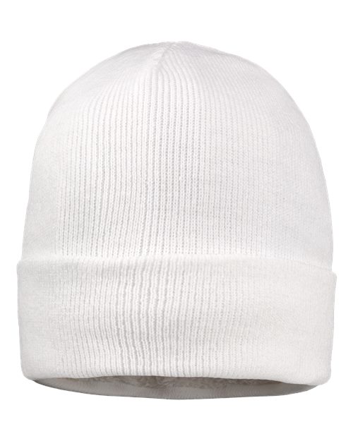 12" Sherpa Lined Cuffed Beanie