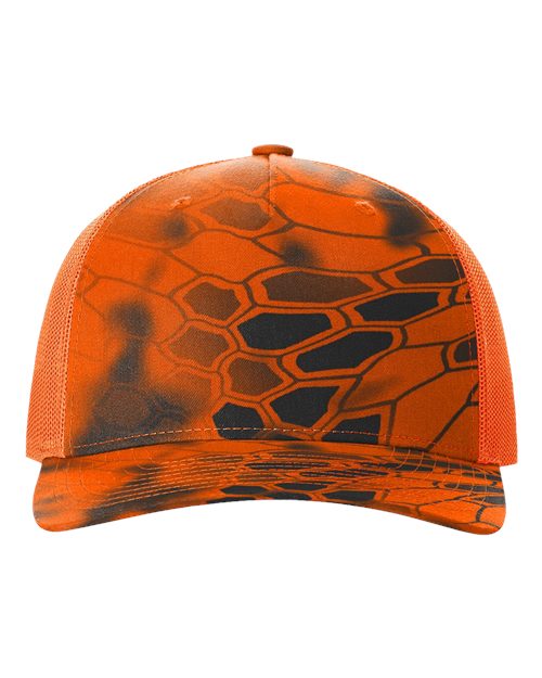 Five-Panel Printed Trucker Cap