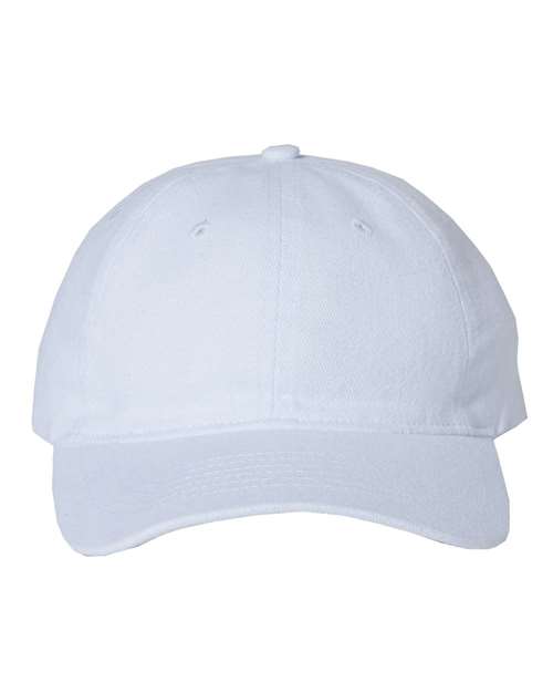 Heavy Brushed Twill Unstructured Cap