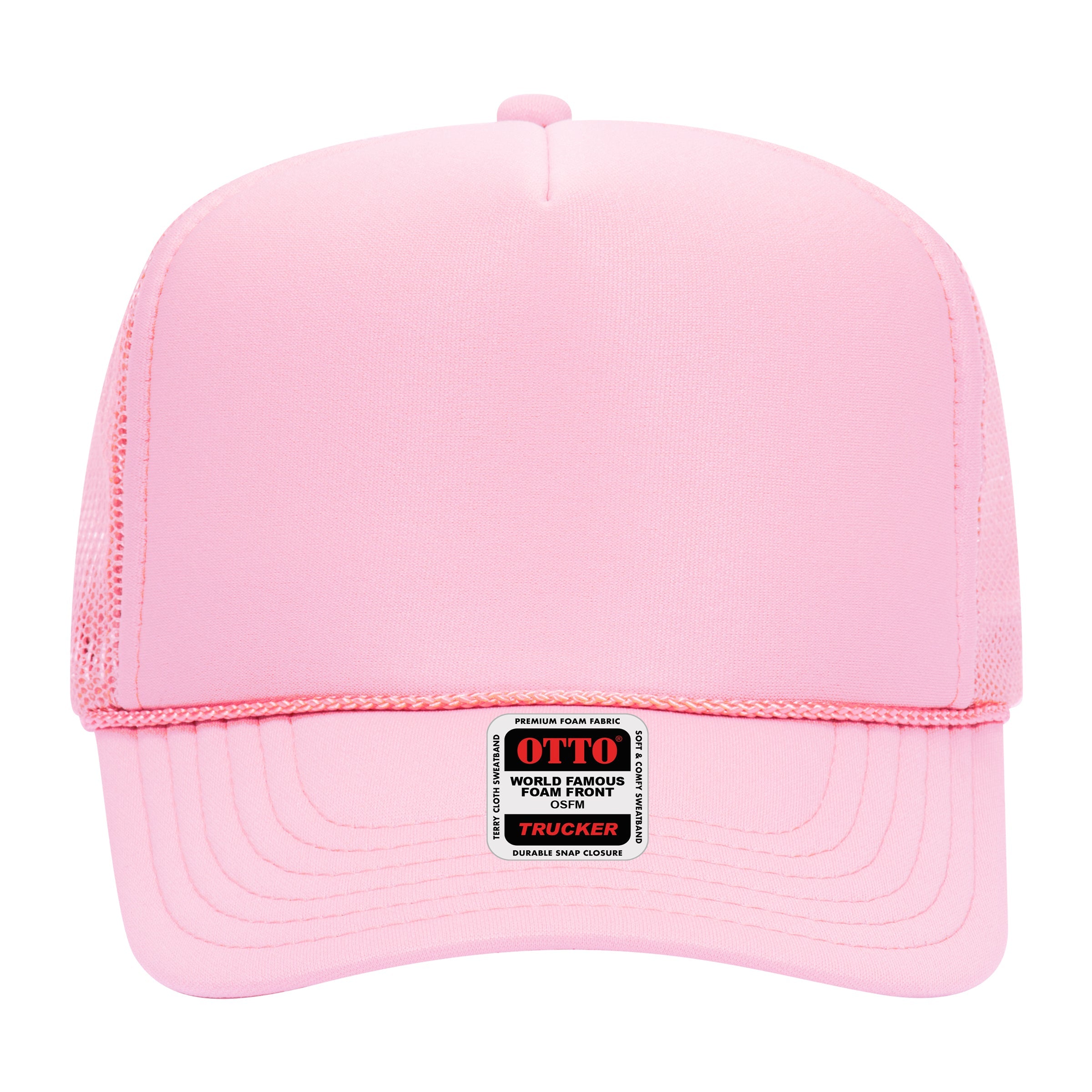 Printed Otto Foam Trucker Cap (MOQ 12 PCS)