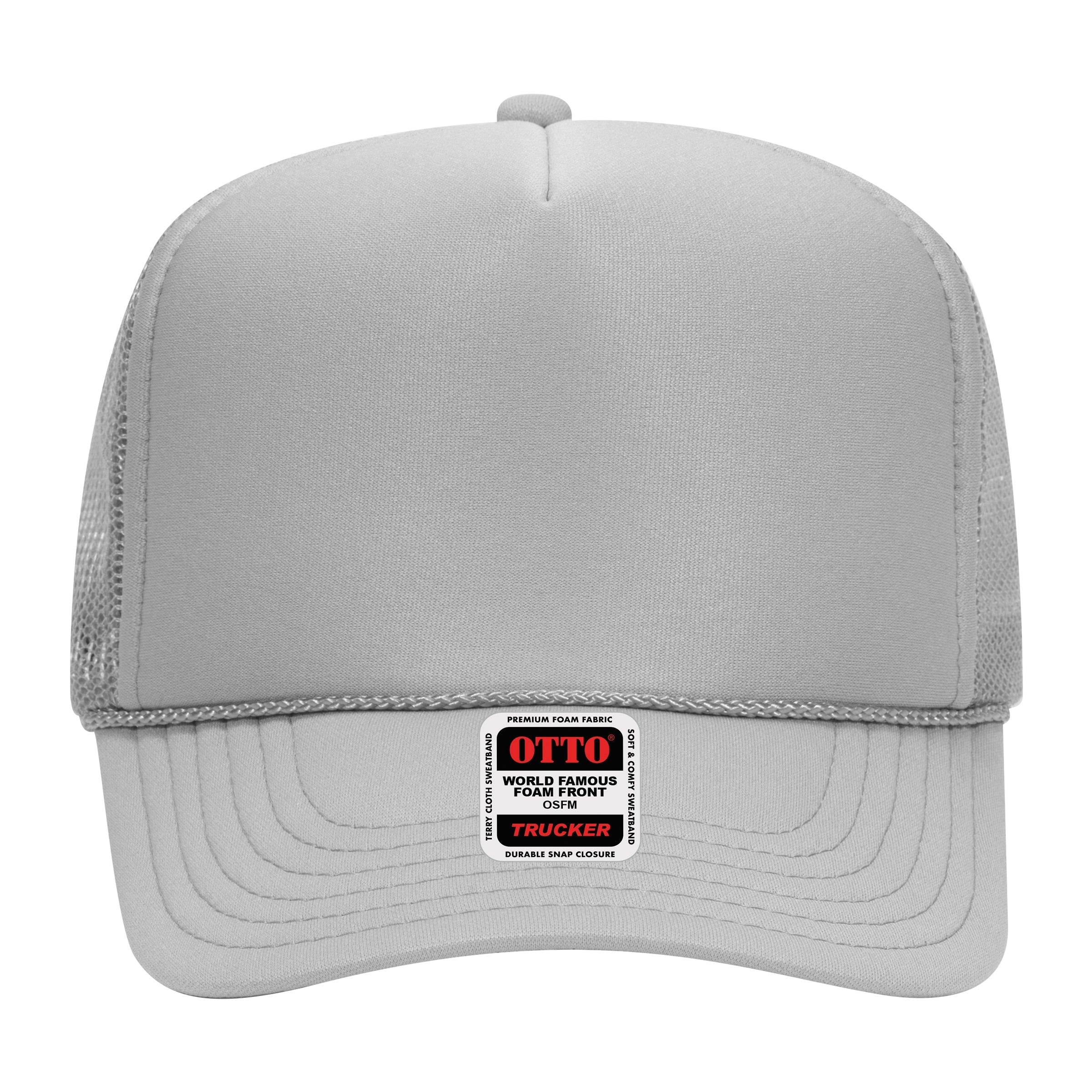 Printed Otto Foam Trucker Cap (MOQ 12 PCS)