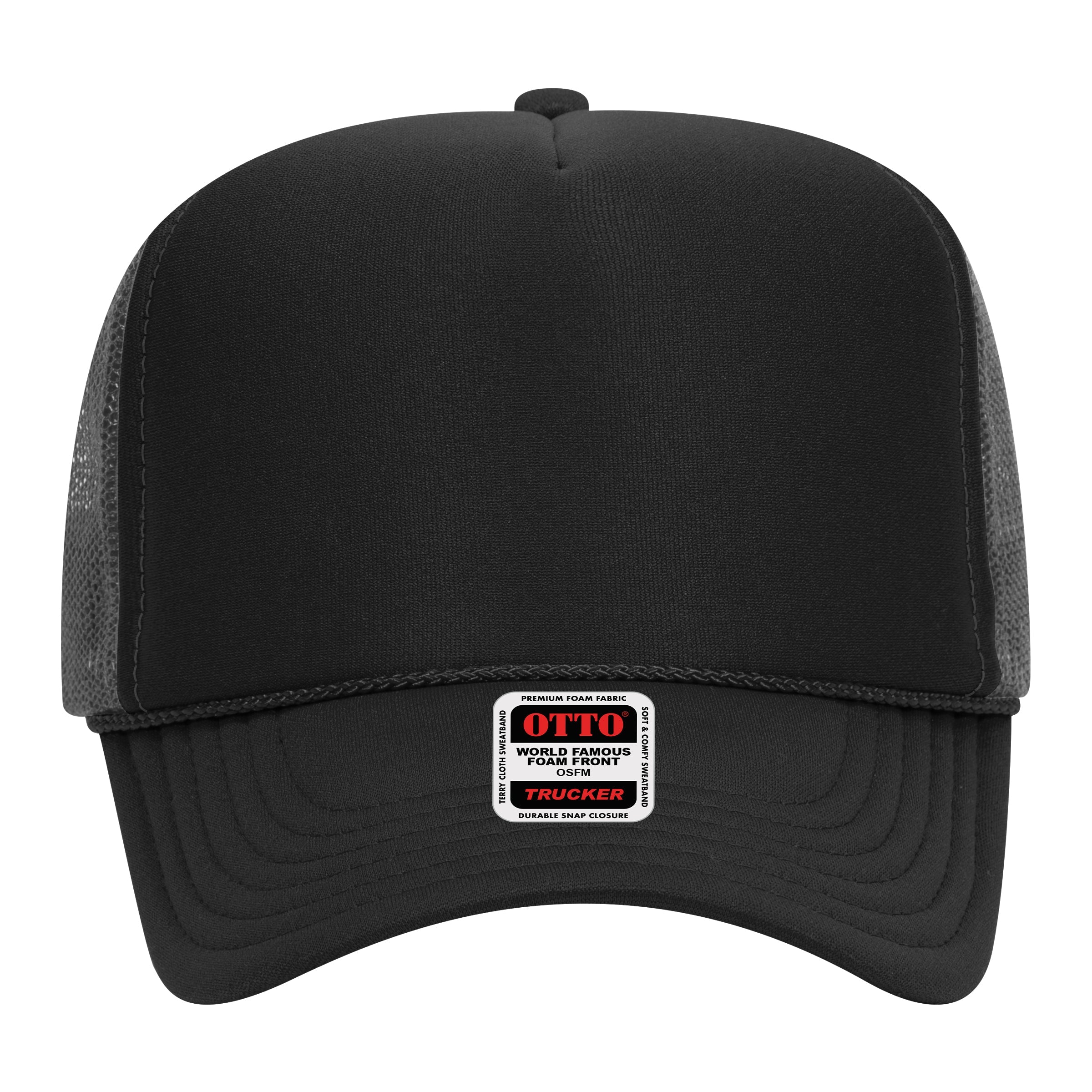 Printed Otto Foam Trucker Cap (MOQ 12 PCS)