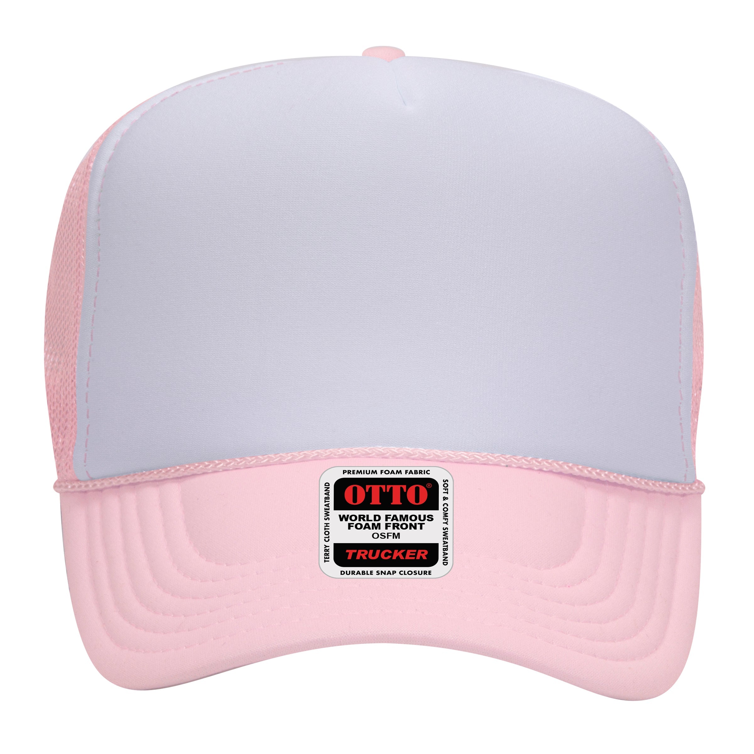 Printed Otto Foam Trucker Cap (MOQ 12 PCS)