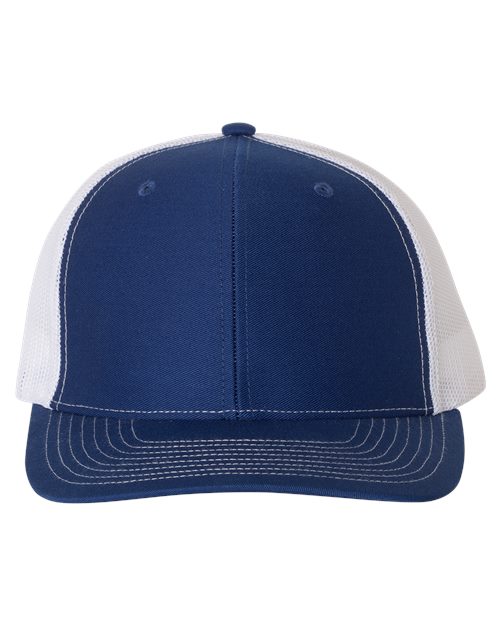 Snapback Trucker Cap - Biscuit/ True Blue