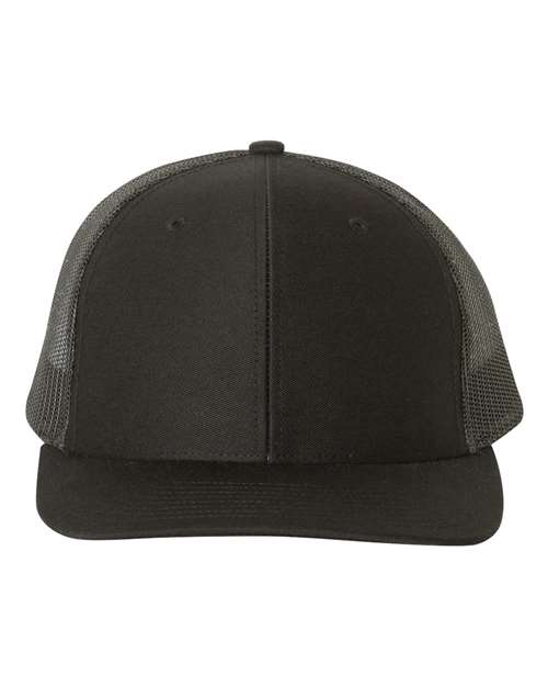 Snapback Trucker Cap - Black