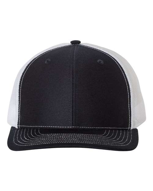 Snapback Trucker Cap - Navy/ White