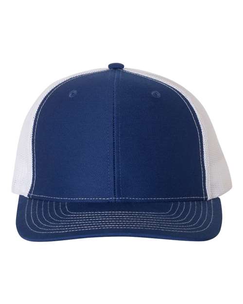 Snapback Trucker Cap - Royal/ White