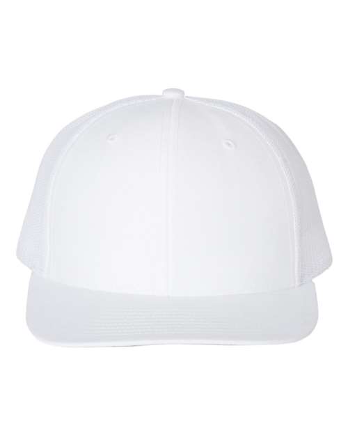 Snapback Trucker Cap - White