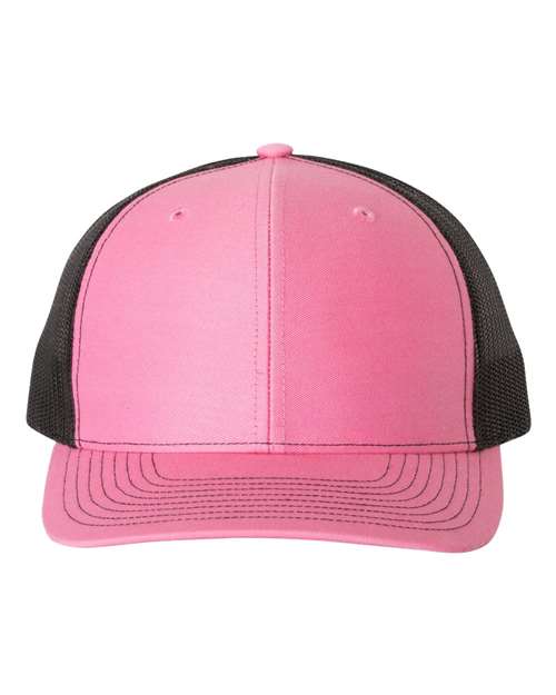 Snapback Trucker Cap - Hot Pink/ Black
