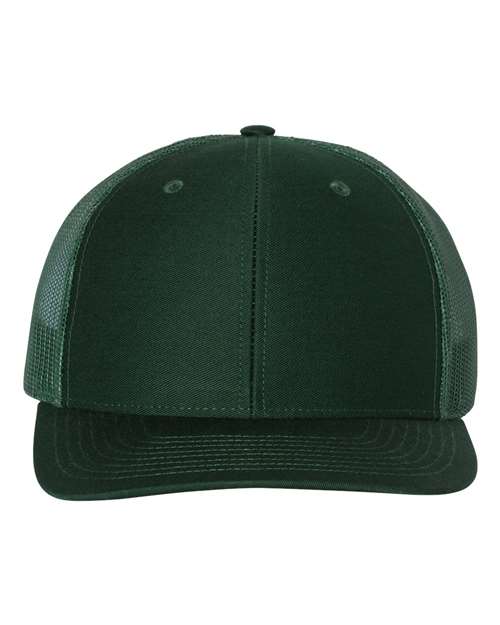 Snapback Trucker Cap - Dark Green