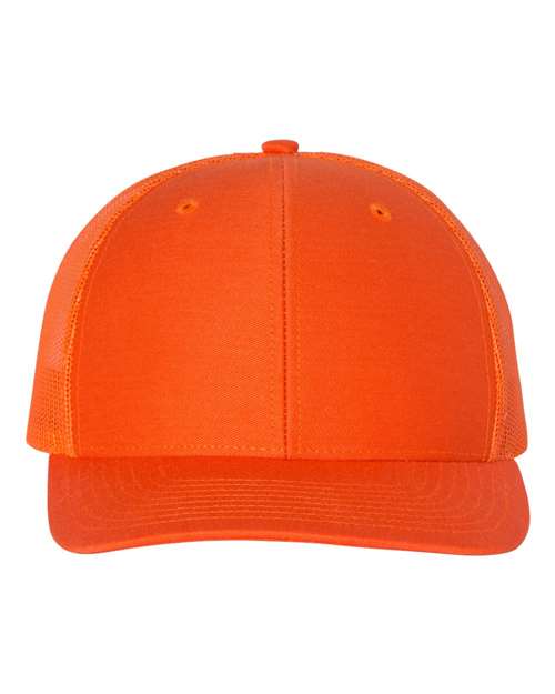 Snapback Trucker Cap - Orange