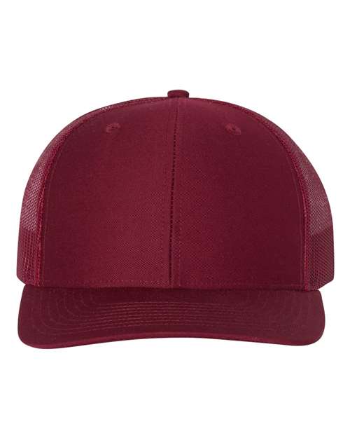 Snapback Trucker Cap - Cardinal