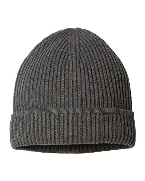 Sustainable Finish Edge Cuffed Beanie