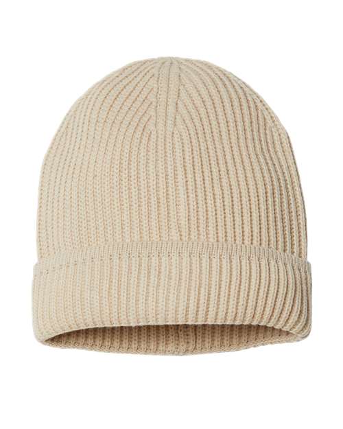 Sustainable Finish Edge Cuffed Beanie