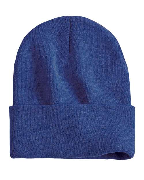 12" Solid Cuffed Beanie