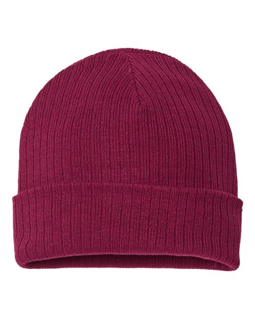 Sustainable Rib Cuffed Beanie