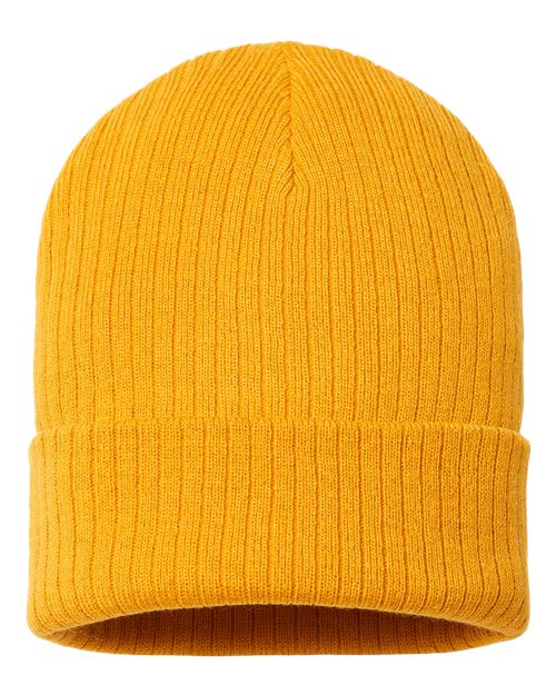 Sustainable Rib Cuffed Beanie