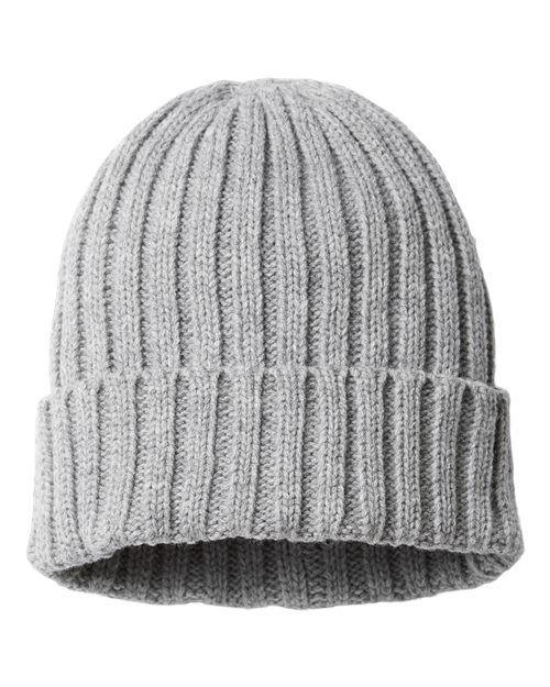 Sustainable Cable Knit Cuffed Beanie