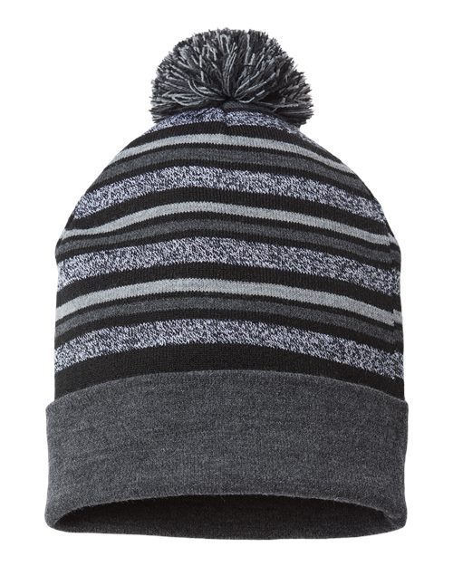 USA-Made Striped Beanie