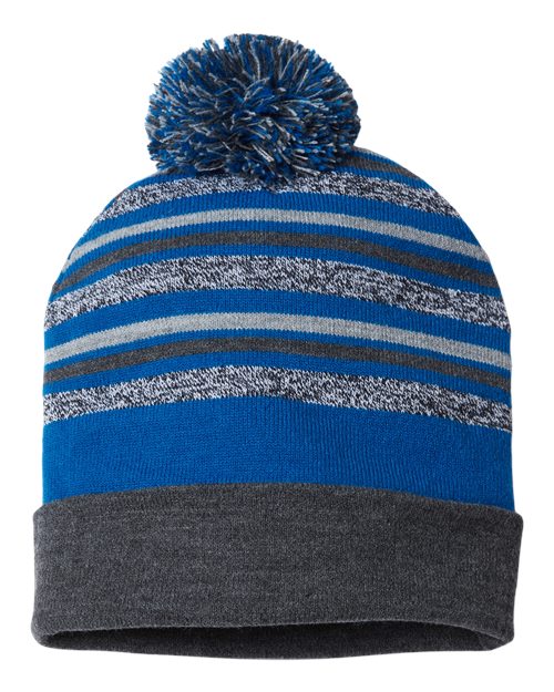 USA-Made Striped Beanie