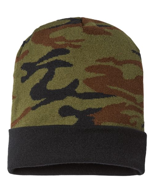 USA-Made Camo Cuffed Beanie