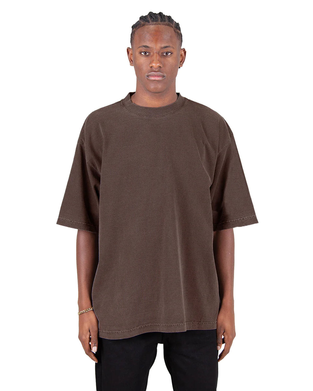 Adult Garment-Dyed Drop-Shoulder T-Shirt